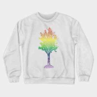 LGBTQIA+ Pride Tree Crewneck Sweatshirt